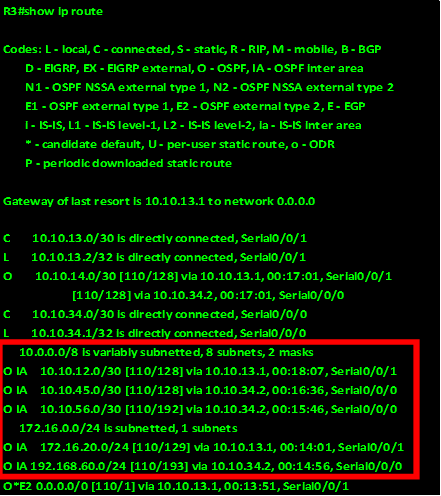 Beszéljétek érez Melyik ospf routing protocol see figure and tables ...